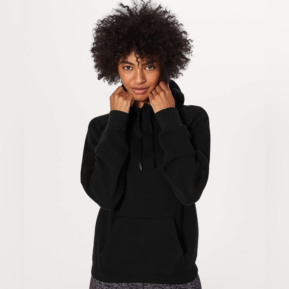 Lululemon Warm For Winter Hoodie Oversized Terry Cotton Activewear Cozy Yoga - Picture 2 of 14